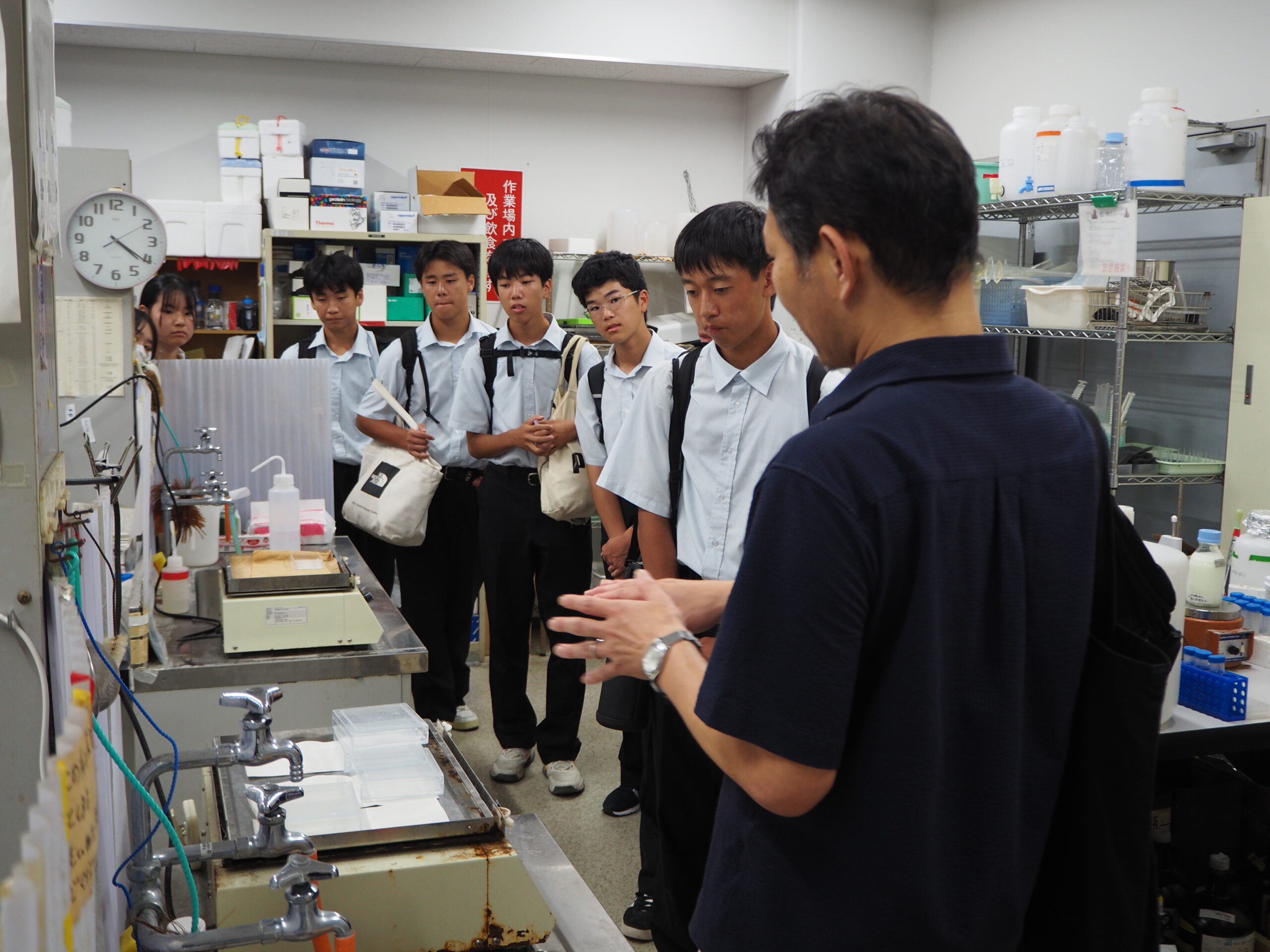 研究室見学
