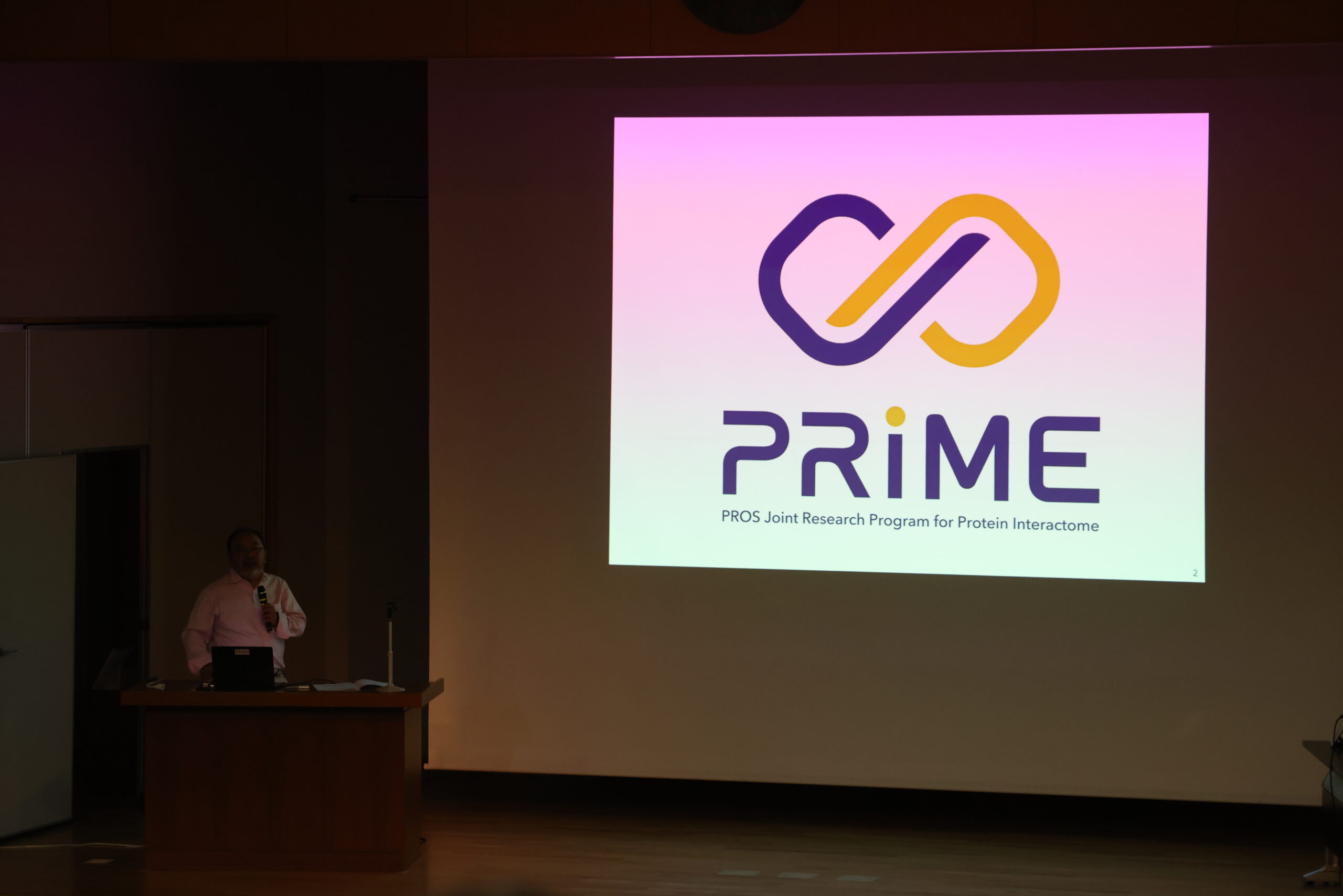 澤崎達也PRiME拠点長による開会挨拶