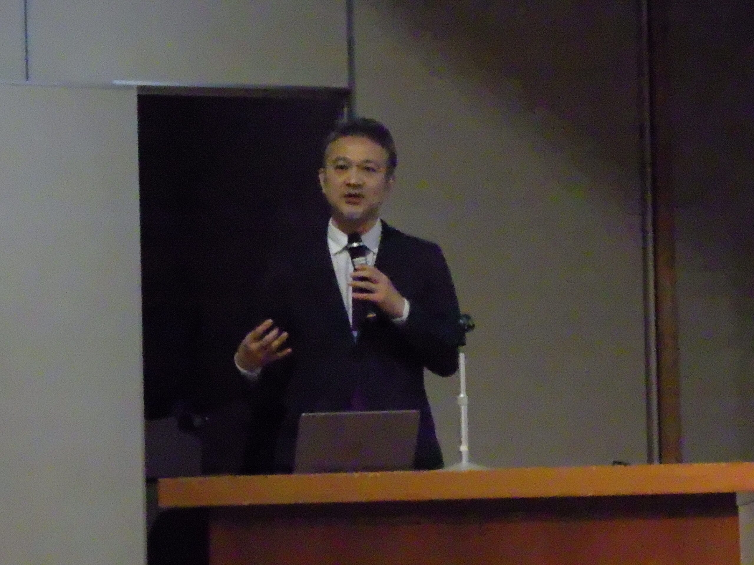 愛媛大学  今井祐記教授による講演